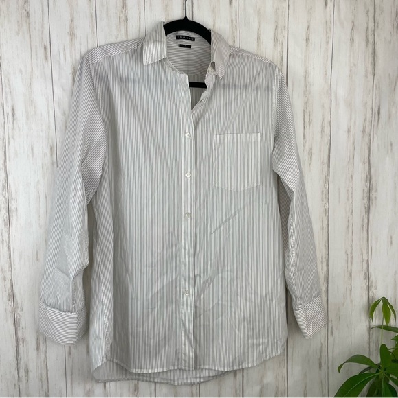 Theory small woman’s dress shirt button down - Picture 2 of 6